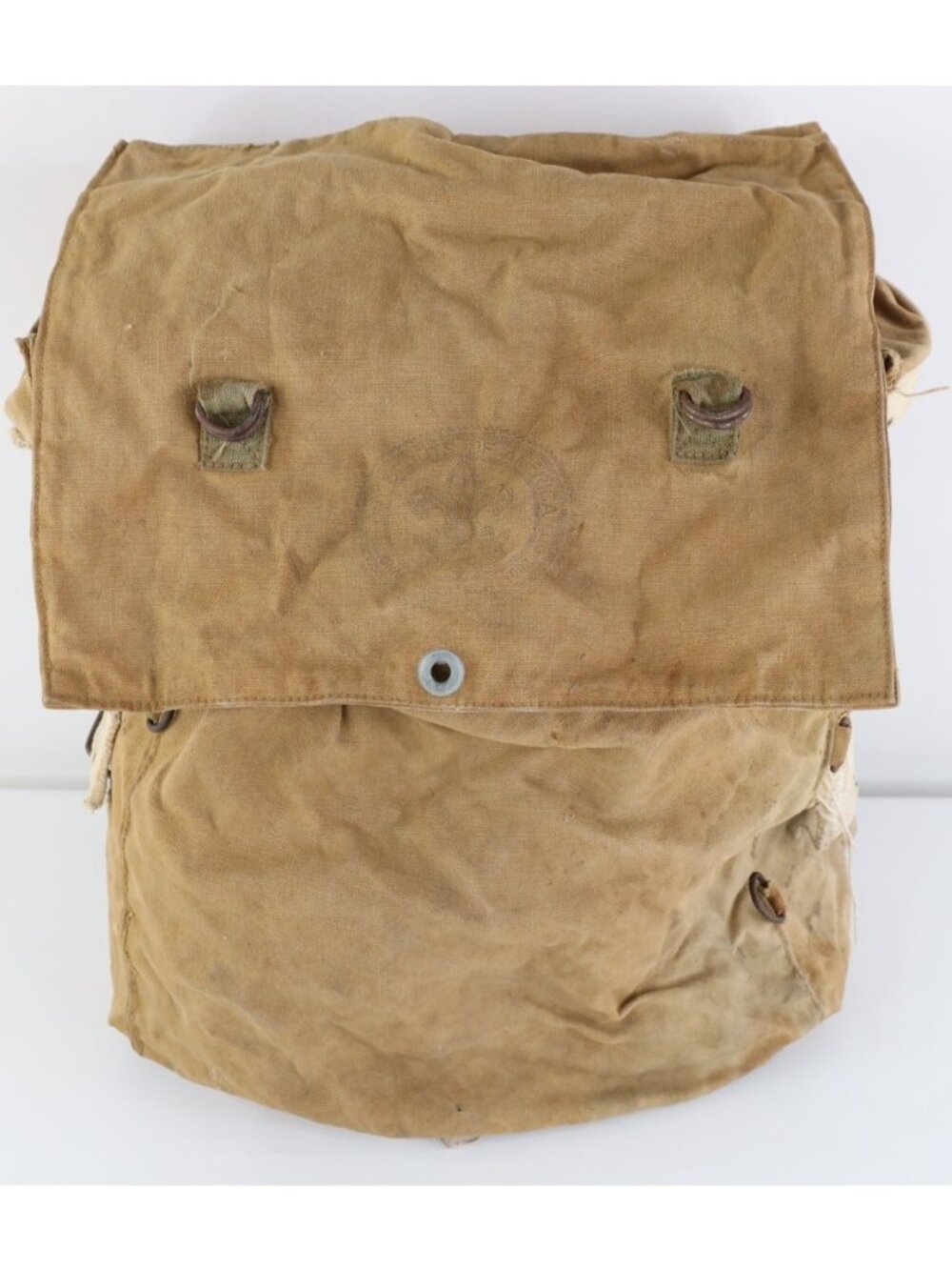 Vintage 50s Boy Scouts of America BSA Distressed 574 Yucca Pack Canvas Bag USA